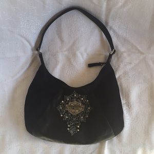 Leather Harley Davidson purse